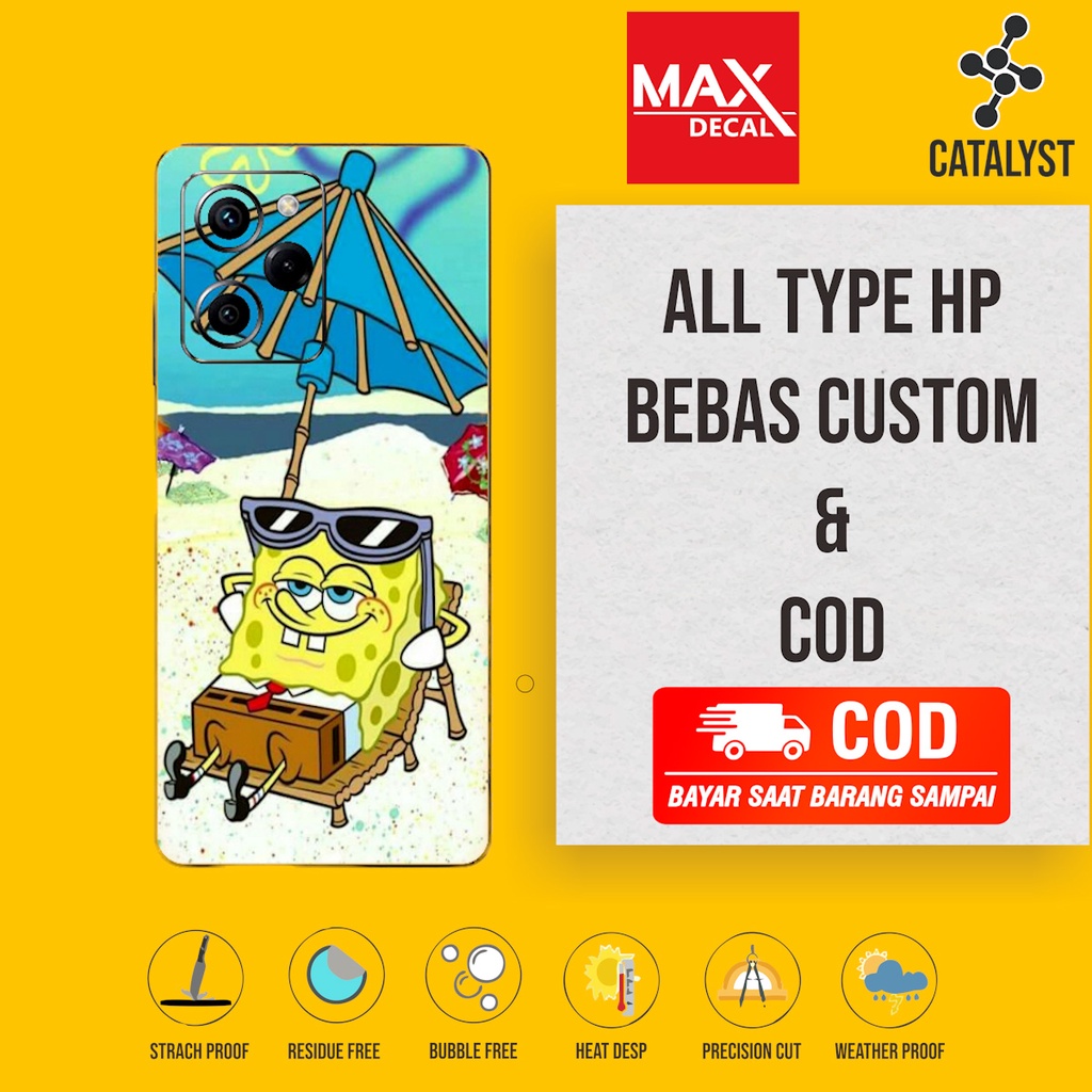 (ซื้อ 1 แถม 2) Garskin Skin Poco X5 Pro 5G - SPB Code - GE2D สามารถปรับแต่งได้ - เคสสติ๊กเกอร์