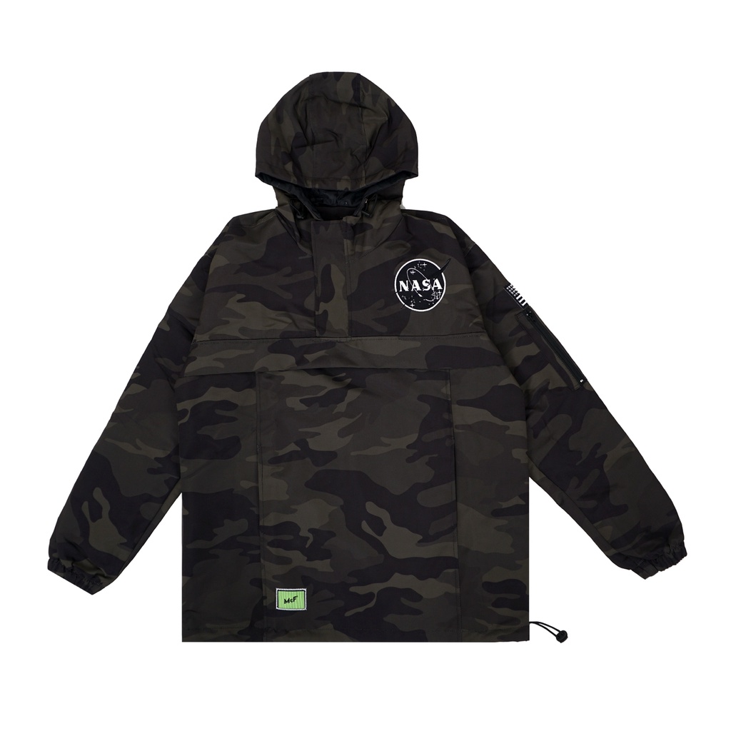 SOUBI MF SEC PARKA JACKET // NASA // CAMO
