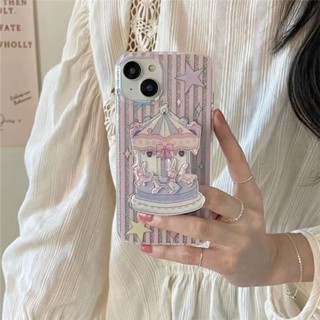 เคสโทรศัพท์มือถือ ลาย Girly พร้อมขาตั้ง สําหรับ iPhone 11 12 12pro 12promax 13 13pro 13promax 14 14pro max