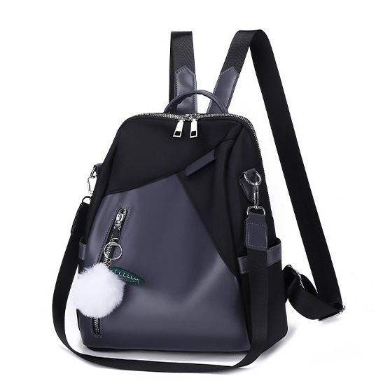 ใหม่ผู้หญิงกระเป๋าเป้สะพายหลังกันน้ําเกาหลีสีดํา CROCELA TA759B5 GIRLS BACKPACK BACK CARRIER SCHOOL 