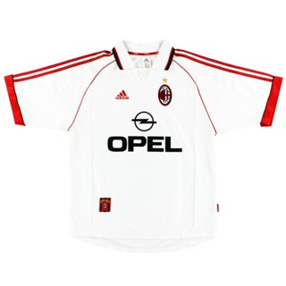 เสื้อกีฬาแขนสั้น ลายทีม AC MILAN 1998