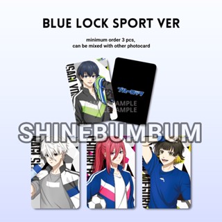 Photocard Blue Lock - Sport ver (2 ด้าน)