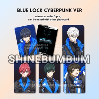 โฟโต้การ์ด Blue Lock Cyberpunk ver (2 ด้าน)