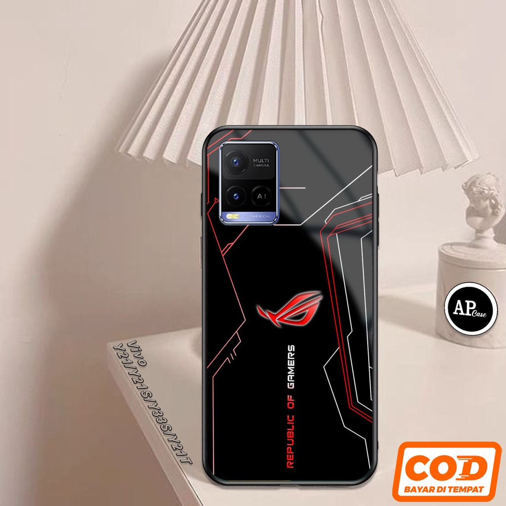 VIVO Y21/Y21S/Y33S/Y21T/Y21A/Y3T Hardcase 2D Glossy Case Motif R0G