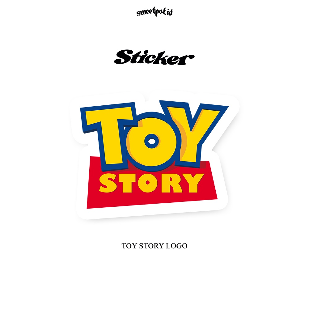 TOY STORY STICKERS / สติ๊กเกอร์ขายปลีก / สติ๊กเกอร์โลโก้ / สติ๊กเกอร์วง / สติ๊กเกอร์การ์ตูน / สติ๊กเ