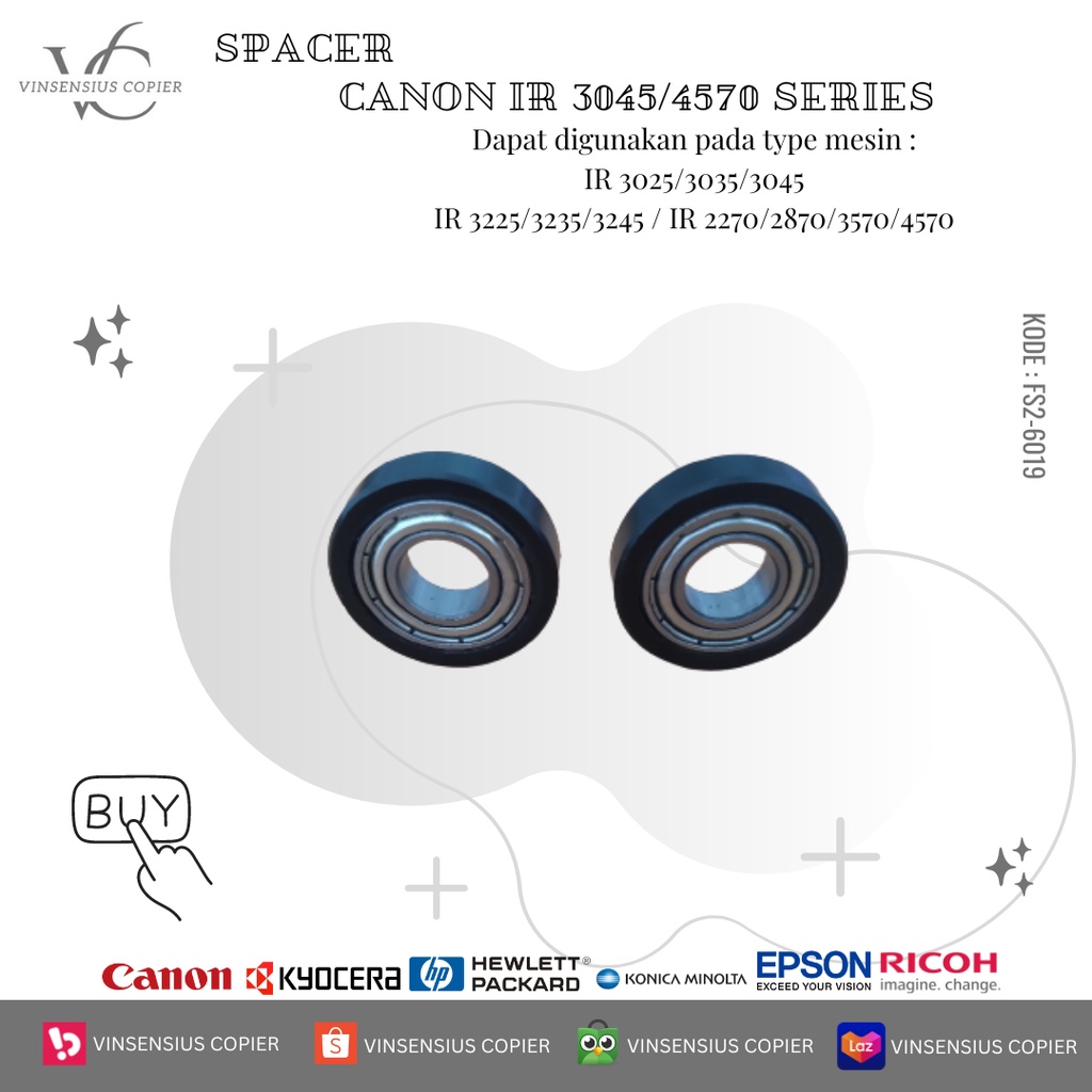 SPACER DEVELOPING CANON IR 4570 SERIES