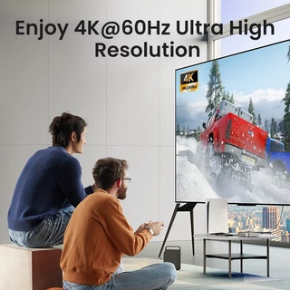 【ใหม่】UGREEN สวิตช์แยก HDMI 2 พอร์ต 4K 60Hz สําหรับสวิตช์ Xbox PS4 มอนิเตอร์ กล่องทีวี พร้อมสาย HDMI 1 เมตร