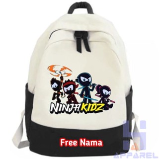 Ninja KIDZ GAME กระเป๋าเป้สะพายหลัง กระเป๋านักเรียน