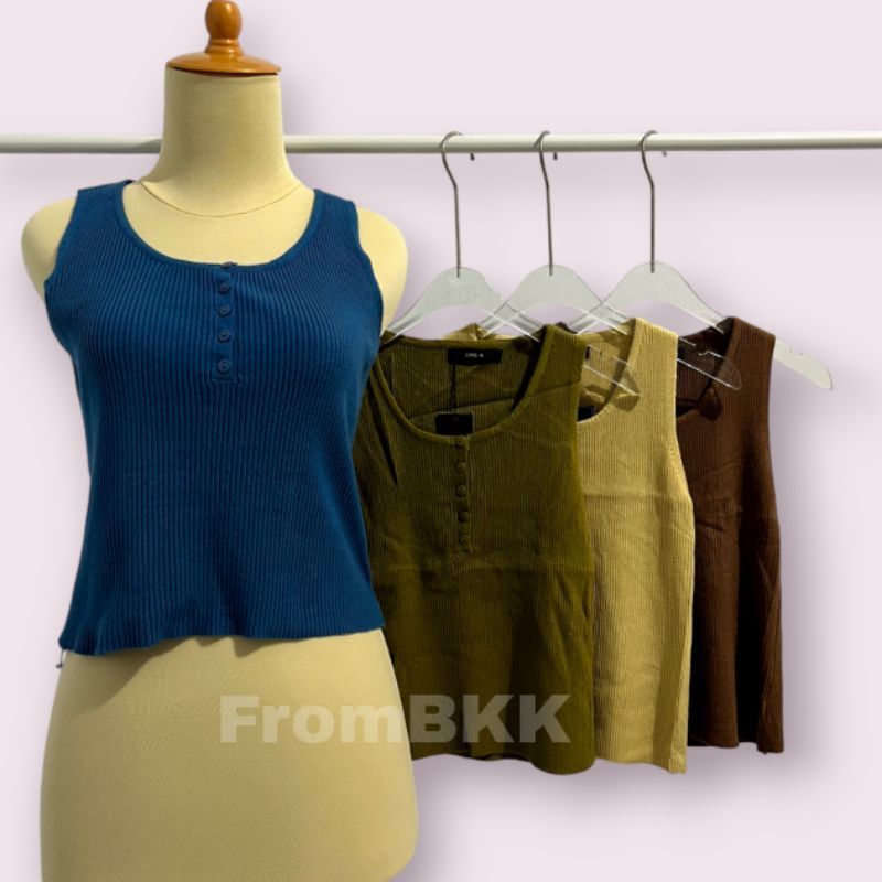 [FMBKK] Y42 ONE-K KNIT TOP IMPORT BANGKOK BRAND AS STUDIO