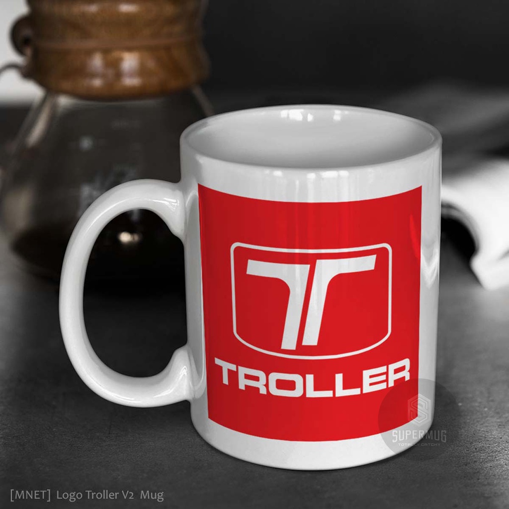 Troller Symbol Mug แก้ว V2 โลโก้รถ ไอคอนถ้วยเซรามิก