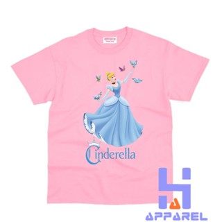 เสื้อยืด ลาย Cinderella สําหรับเด็ก