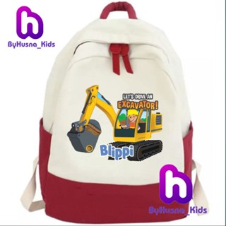 Blippi BACKPACK BLIPPI กระเป๋าเป้สะพายหลัง สําหรับเด็กอนุบาล ประถม