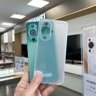 เคสโทรศัพท์มือถือแบบนิ่ม โปร่งแสง ผิวด้าน บางมาก สําหรับ Huawei Nova 11 11i Pro