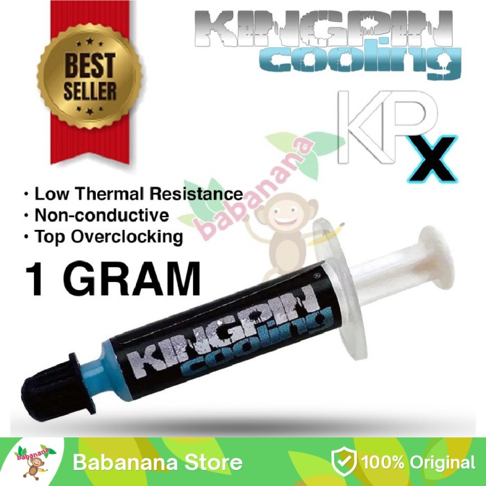 Kingpin Cooling Kpx 1Gr Thermal Paste Pc Gaming แล็ปท็อป Macbook Desktop