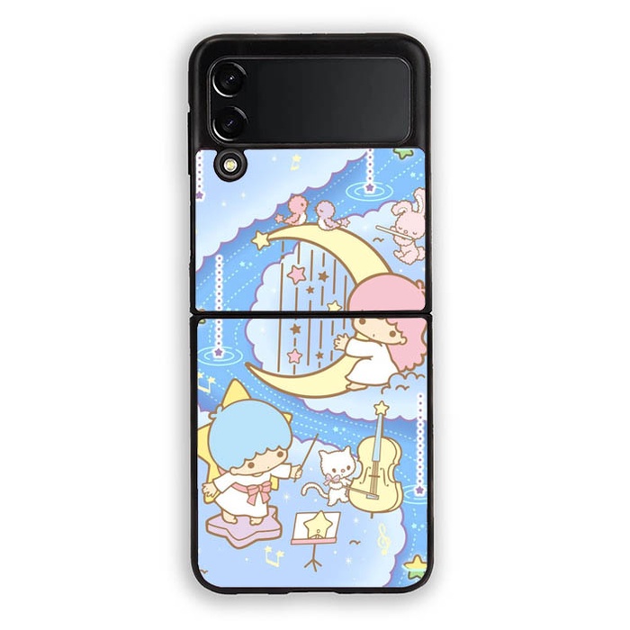 Hardcase Casing Case Samsung Galaxy Z Flip 3 4 5G Galaxy Z Fold 3 4 5G Little Twin Stars AB1987