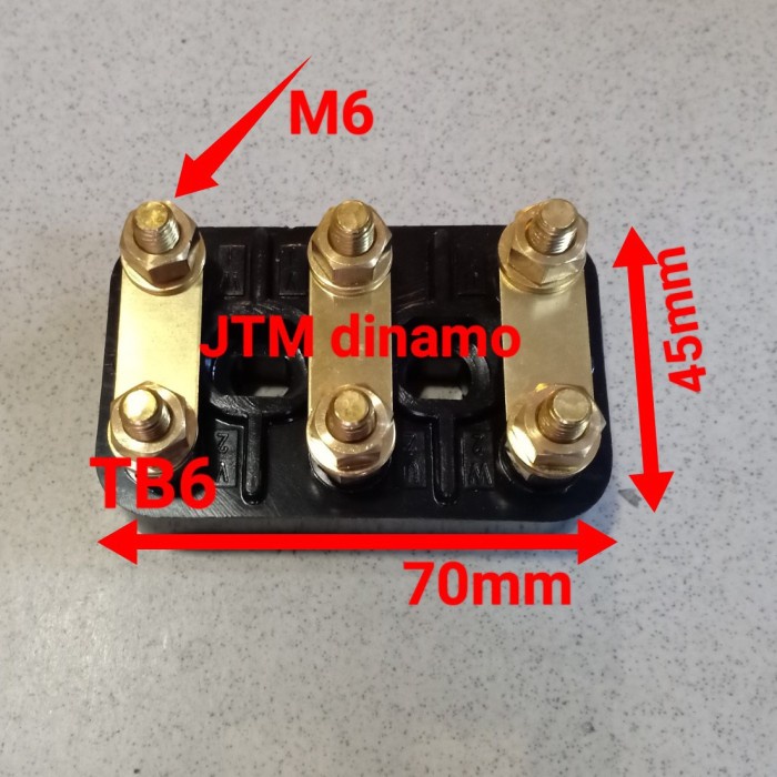 Tb6 Fiame - Jumper Terminal - Dynamo Terminal - เทอร์มินัลมอเตอร์ไฟฟ้า