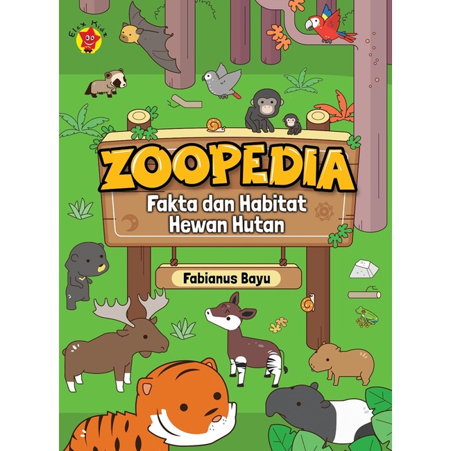โคมไฟ Gramedia - ZOOPEDIA: FACTS และ FOREST HABITATS