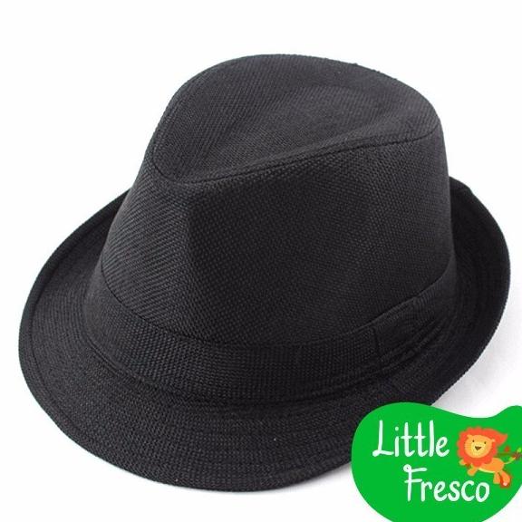 Best Little Fresco Fedora Hat Kids Kids Kids Kids Fedora Black Original