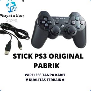 รับประกันคุณภาพ PS3 STICK / PS3 CONTROLLER / Factory ORIGINAL / WIRELESS ไม่มีสายเคเบิล / DUALSHOCK 3 / SIXAXIS.