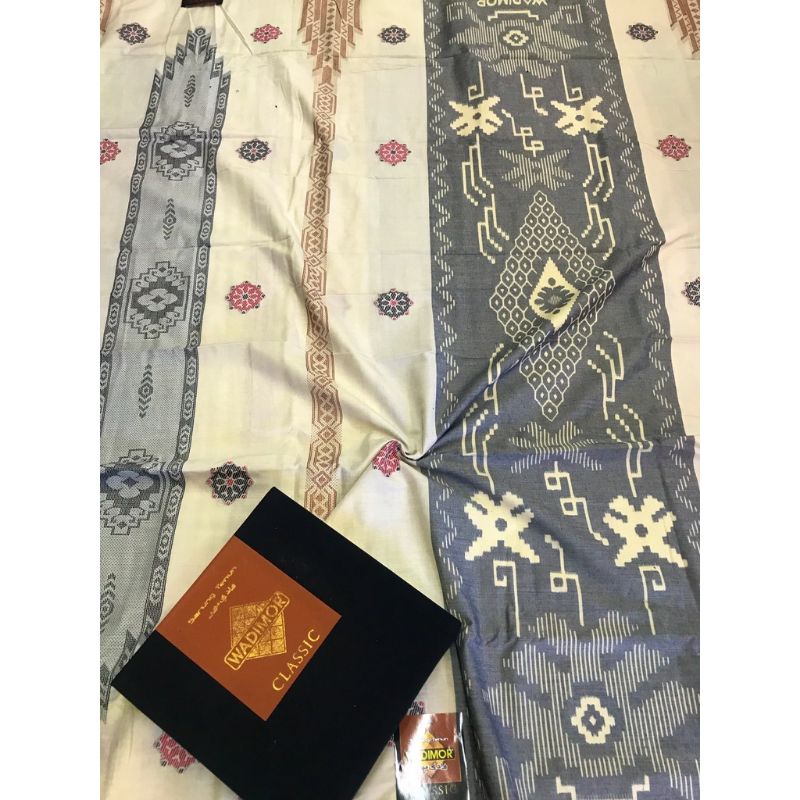 Wadimor jacquard classic กํามะหยี่ พิเศษ สีขาวสีดํา