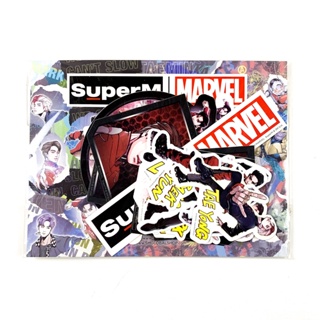 Superm X MARVEL OFFICIAL MD (เกาหลี) - ชุดสติกเกอร์ติดกระเป๋าเดินทาง