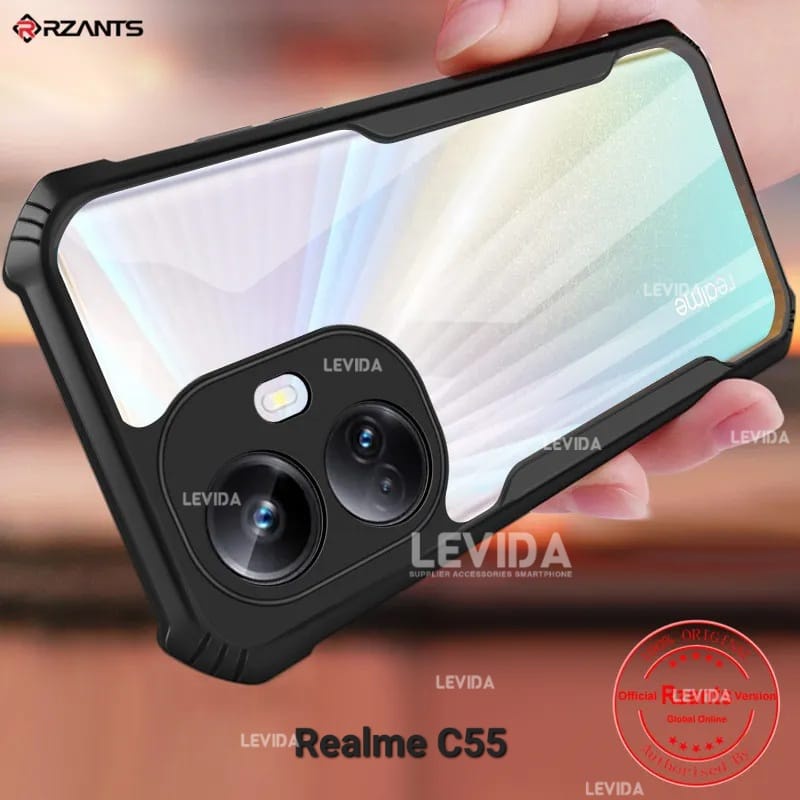 Realme C55 Fusion Case Armor เคสกันกระแทก hp Realme C55