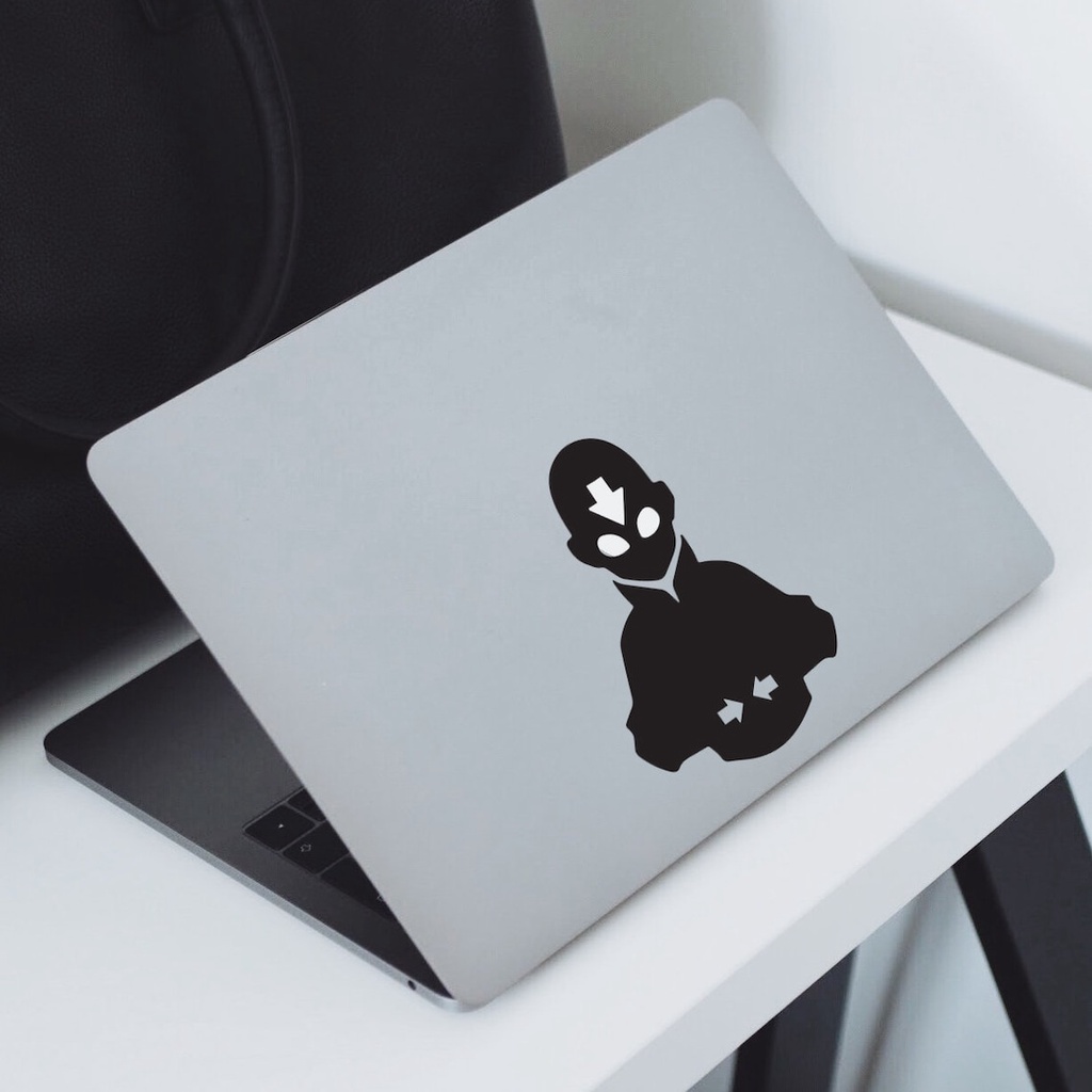 Aang Avatar the Last Airbender Sticker - สติ๊กเกอร์ Macbook รูปลอกแล็ปท็อป