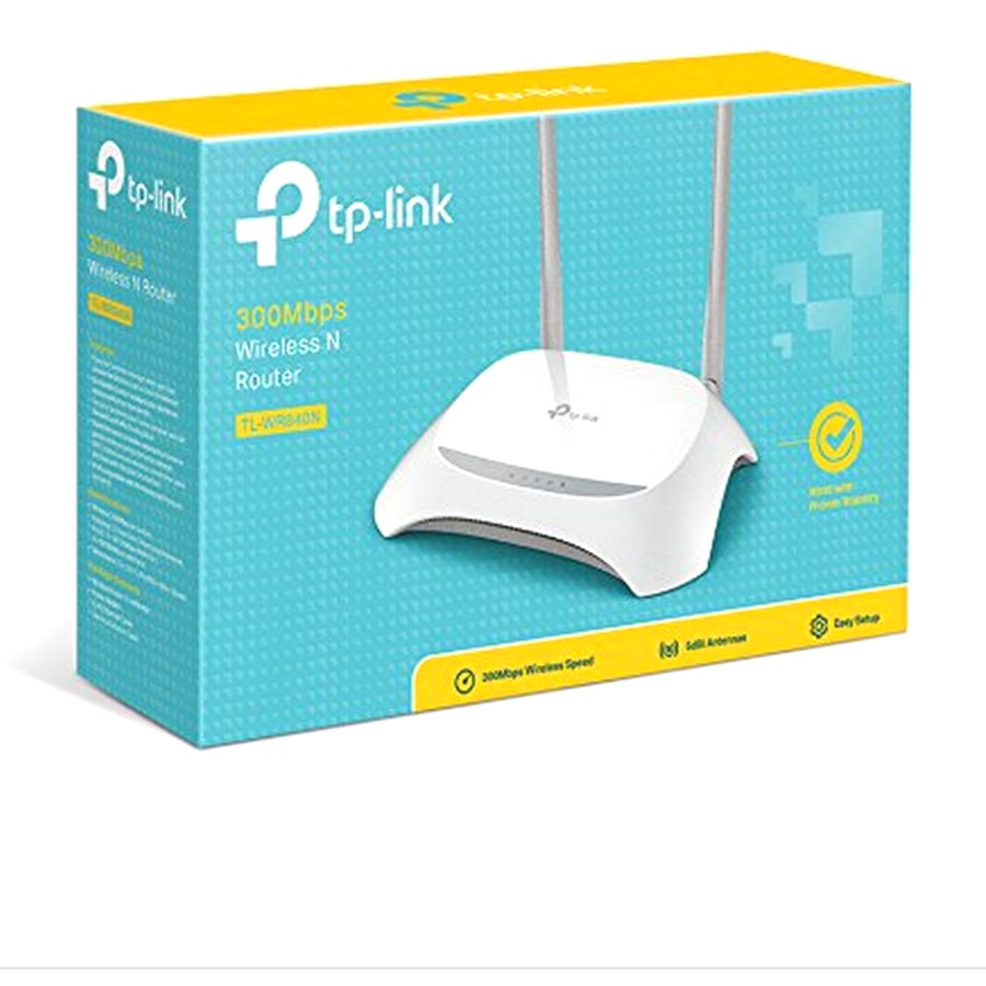 TP LINK TL WR840N การรับประกันอย่างเป็นทางการของเราเตอร์ไร้สาย 300MBPS