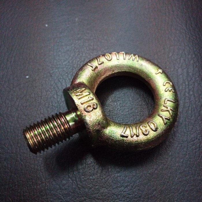 MATA Eye bolt M10 X 1.5 X 18mm Eye bolt / กลอนแขวน