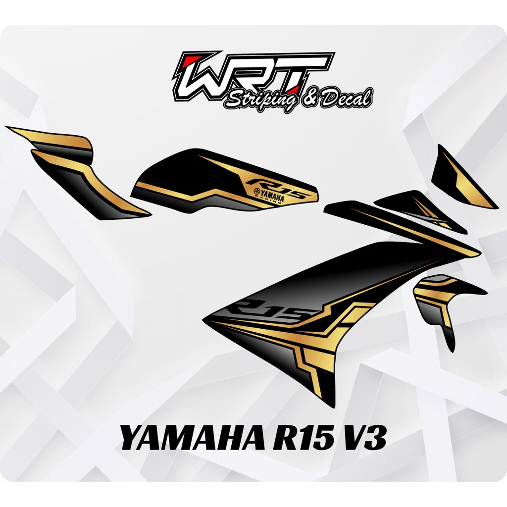Striping R15 v3-Striping Hologram R15 v3-Sticker R15 v3-Decal R15 v3 Racing 04