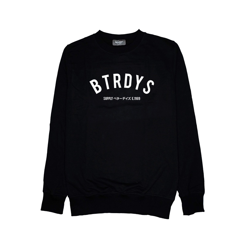 Crewneck Betterdays Fleece - FUGA BK
