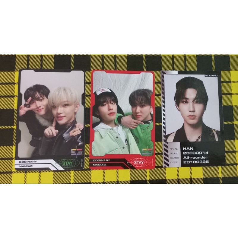 Stray Kids "Odinary" Photocard / หน่วยการ์ดการซื้อขาย