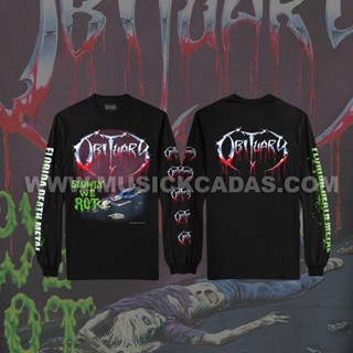 Musickcadas เสื้อแขนยาว - Obituary - เน่าช้า