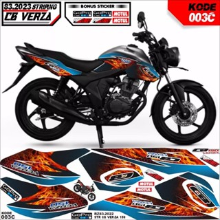 สติกเกอร์ ลาย cb verza 150 new/Striping honda verza 150 cb/sticker verza 150 อุปกรณ์เสริม สําหรับรถจักรยานยนต์ verza cb 150 fi verza