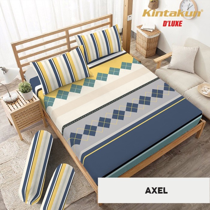 Kintakun Sprei Dluxe Queen Size Exclusive UK. 160X200 ซม. - แอ็กเซล