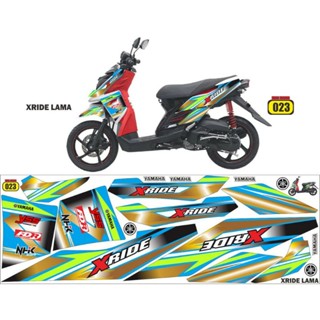 สติกเกอร์ X-Ride 125 Variations Striping Yamaha xride yss fdr nhk