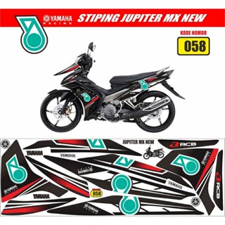 สติกเกอร์ ลาย mx new 135 Petronas Jupiter mx 125 สําหรับติดตกแต่งรถยนต์ yamaha mx