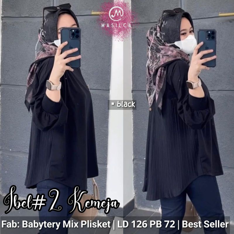 เสื้อ KEMEJA Ibel 2 By Masilca || ท็อปส์ซูของผู้หญิง