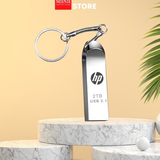 Miinii Flashdisk HP 2TB USB 3.1 Style ที่เก็บข้อมูลขนาดใหญ่ USB Pendrive โลหะกันน้ําความเร็วสูง