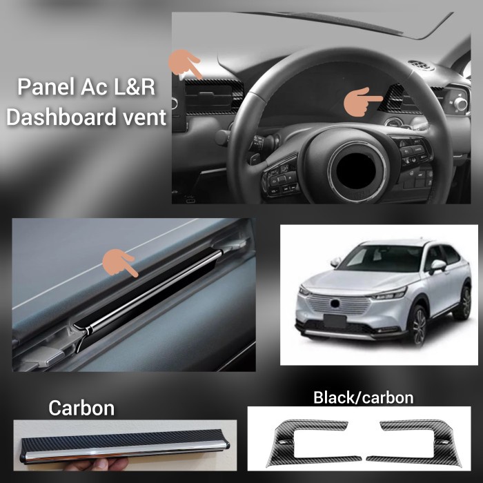 กระจังหน้า Ac Panel side vebt กริดใหม่ทั้งหมด Hrv SE RS 2022 22