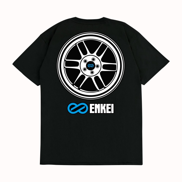 KRMK เสื้อยืด Unisex Distro พร้อมภาพขอบโฮโลแกรม ENKEI RPF1