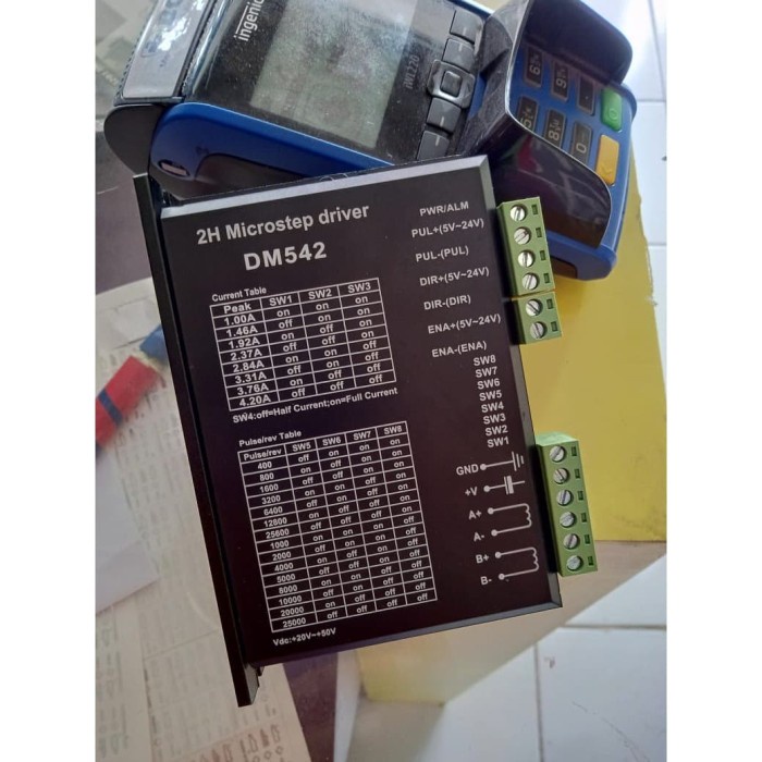 ไดร์เวอร์มอเตอร์ Dm542 57 Stepper Dsp Dm542