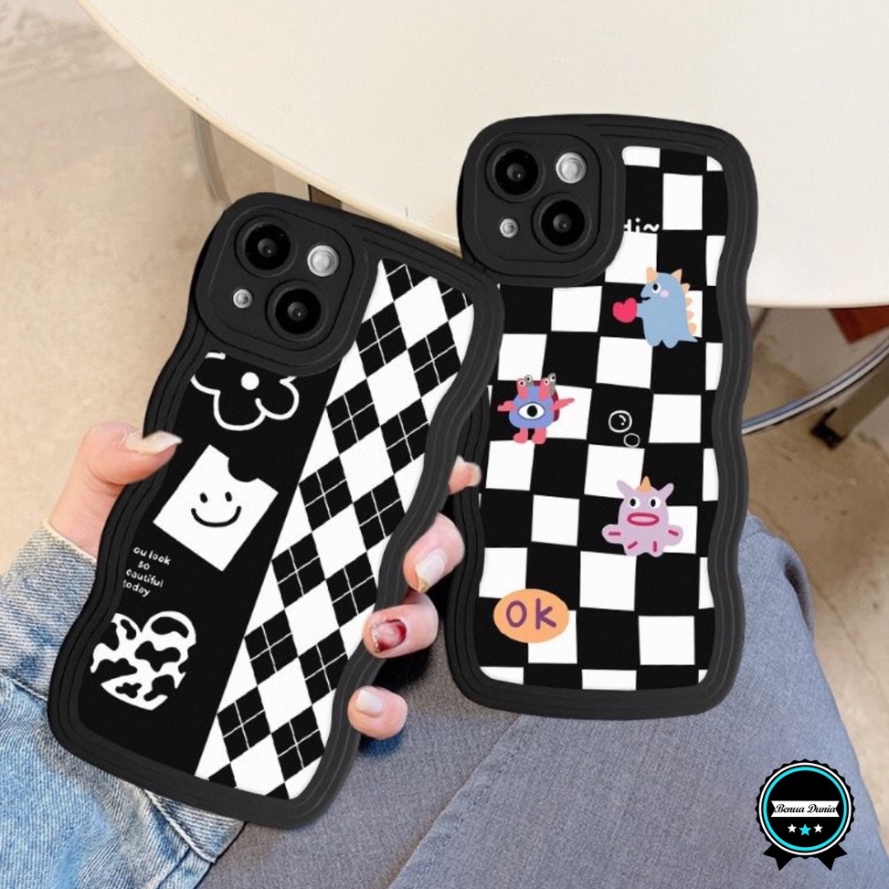 [PRODUCT รหัส TIJTW8281] SS804 SOFTCASE TPU DIAMOND GRID สําหรับ OPPO A58 A78 5G A3S A1K A5S A7 A11K