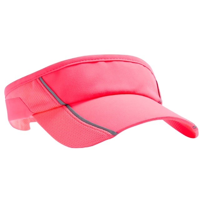 Unisex Running Visor ปรับสีชมพู Jogging Running Visor หมวก