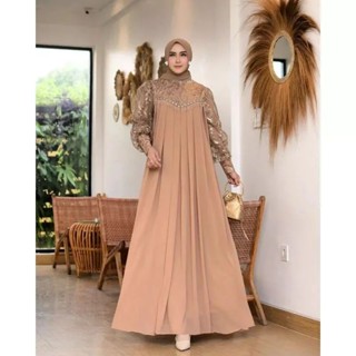 Gamis TERBARU SHENNA GROWN DRESS BP M L XL XXL Material  MIX APK PAYET GAMIS Women POLOS WARDAH NAVY MOCCA โมเดลล่าสุด ตอนนี้ JUMBO Can GAMIS ผู้หญิง ปาร์ตี้ ชุดเดรส มุสลิม ผู้หญิง เสื้อผ้ามุสลิม เกาหลี