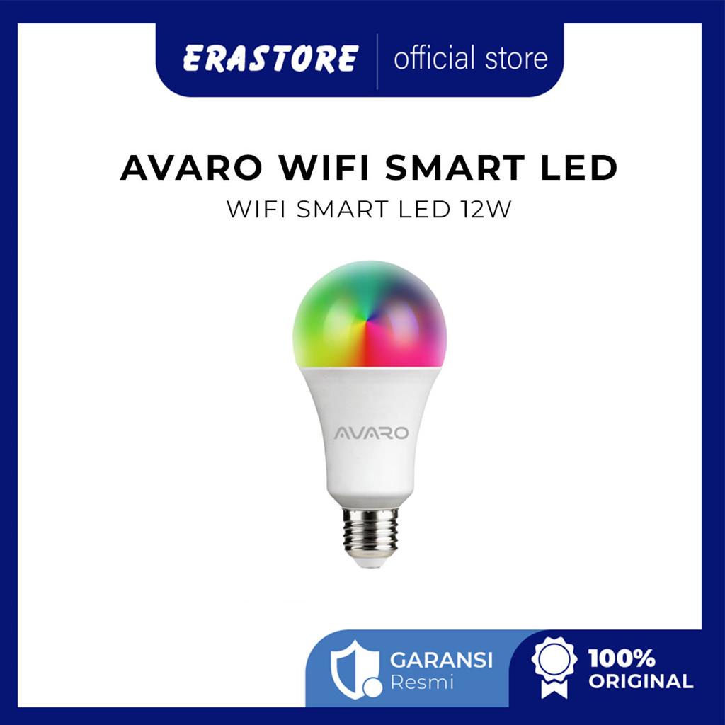 AVARO หลอดไฟอัจฉริยะ RGB+WW 12W Wifi Wireless IoT