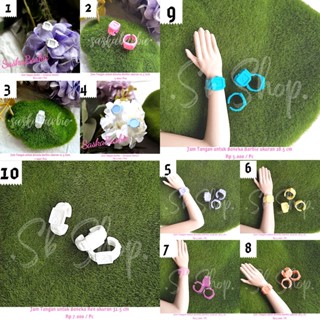 นาฬิกาข้อมือ สําหรับตุ๊กตาบาร์บี้ JTB 001 1 ชิ้น