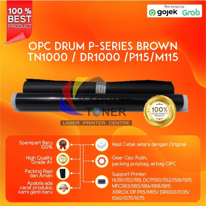 OPC DRUM PRINTER BR0TH3R TN1000 / TN1050 / TN-1000 / TN-1050 /hl-1110