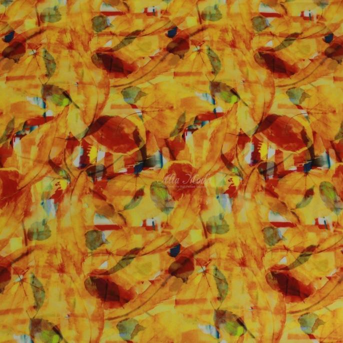 สีน้ําเหนียวซาตินบทคัดย่อ (Yellow Sunset) (Alta Moda)*