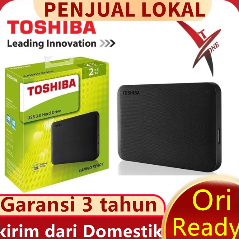 TREND Toshiba Canvio Basic 1TB/2TB HD ฮาร์ดดิสก์ภายนอก / HDD ภายนอก USB 3.0 ฮาร์ดดิสก์แบบพกพาฮาร์ดดิ